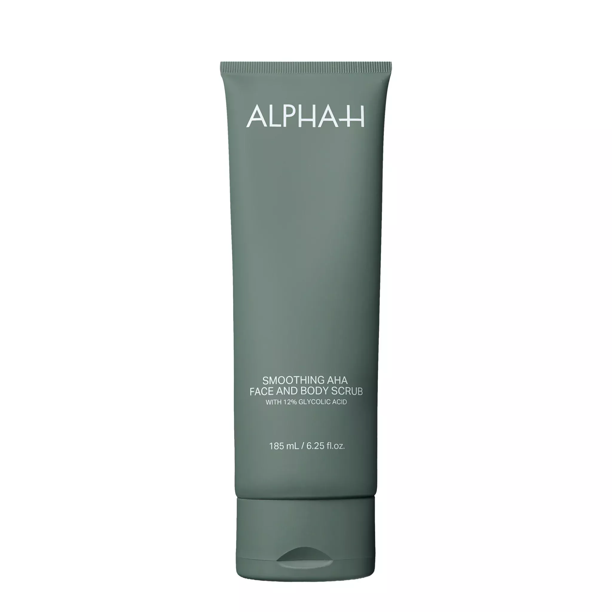 Alpha-H Smoothing AHA Face & Body Scrub with 12% Glycolic Acid 185ml