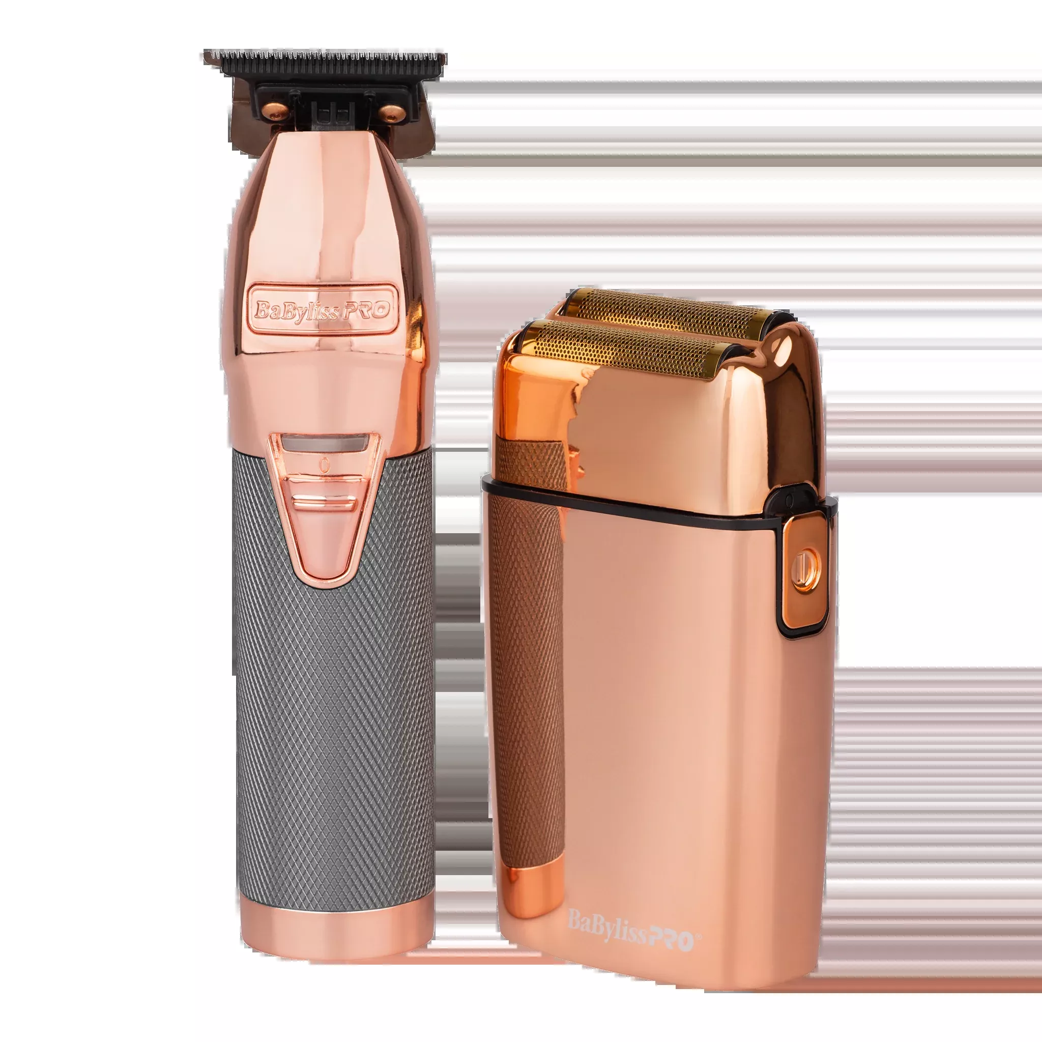 BaBylissPRO Duo Rose Gold Double Foil Shaver and Outliner Trimmer