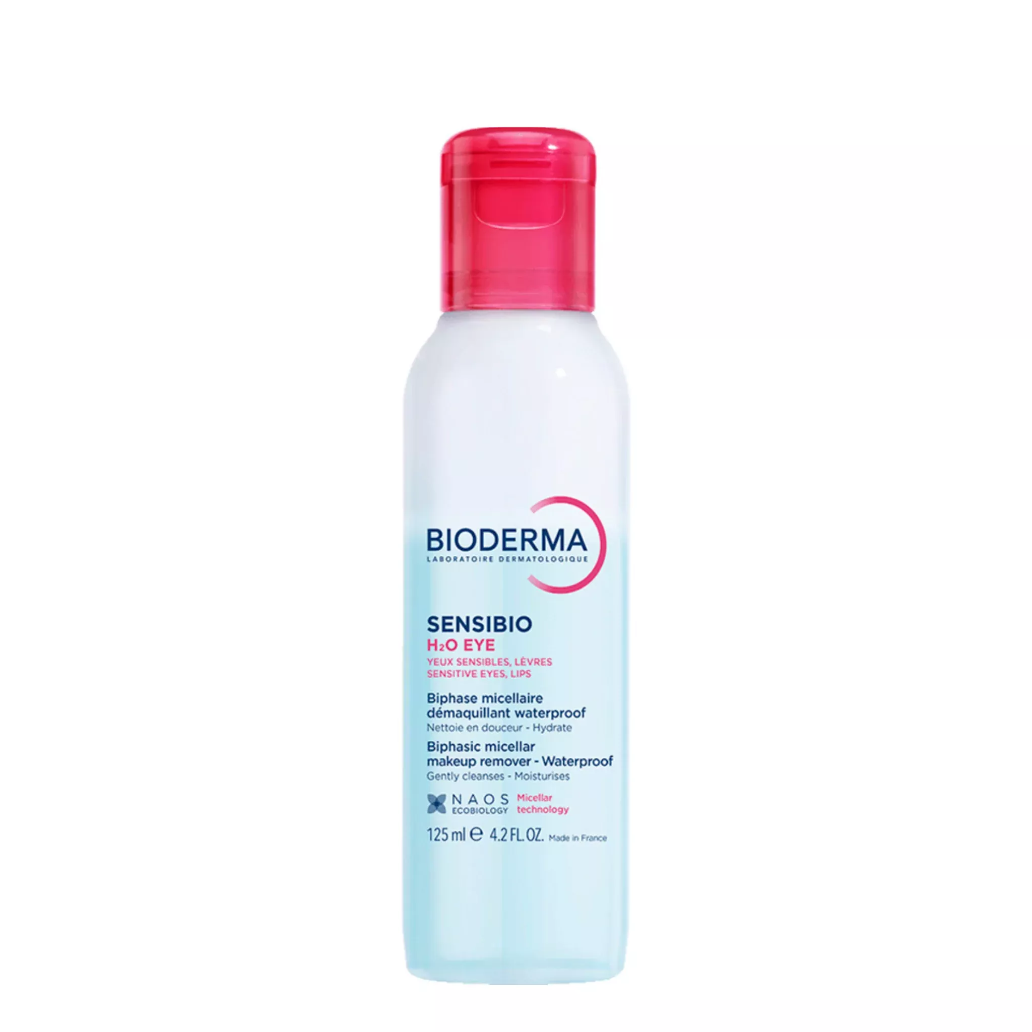 Bioderma Sensibio H2O Micellar Waterproof Makeup Remover for Sensitive Skin 125ml