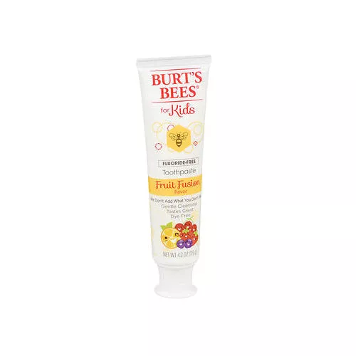 Burt’s Bees, For Kids Fluoride-Free Toothpaste Fruit Fusion Flavor, 4.2 Oz