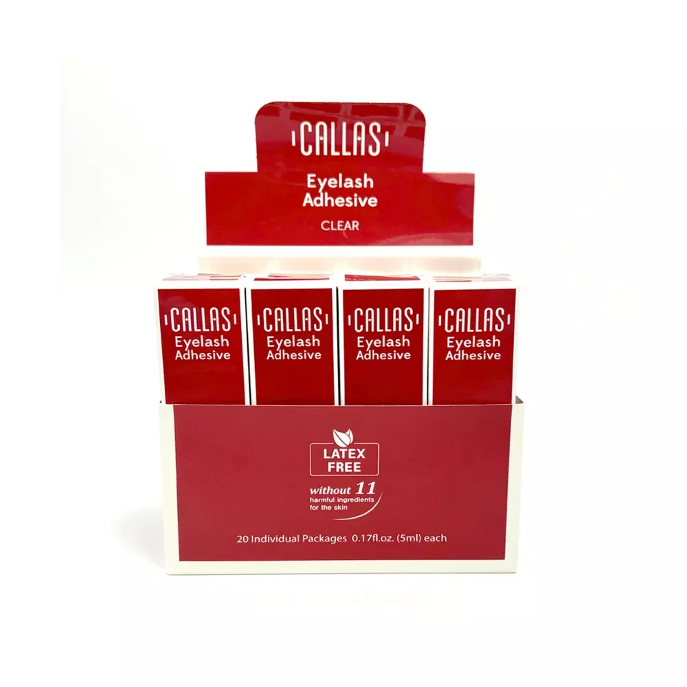 Callas - Clear Eyelash Adhesive Latex Free 20PCs #CA-GLUE(C)
