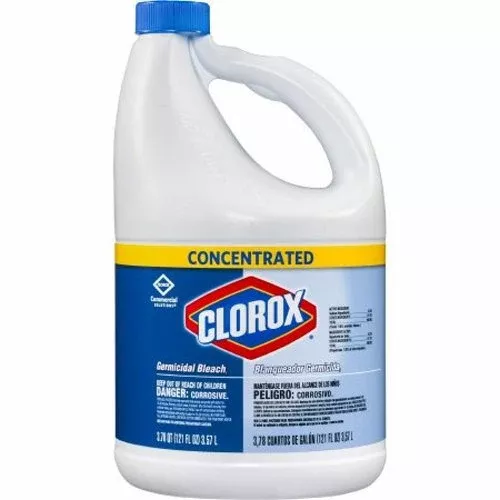 Clorox, Bleach CloroxPro Germicidal Liquid Concentrate Jug Chlorine Scent NonSterile, 121 Oz