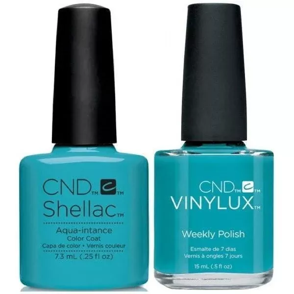 CND Creative Nail Design Vinylux + Shellac Aqua-intance