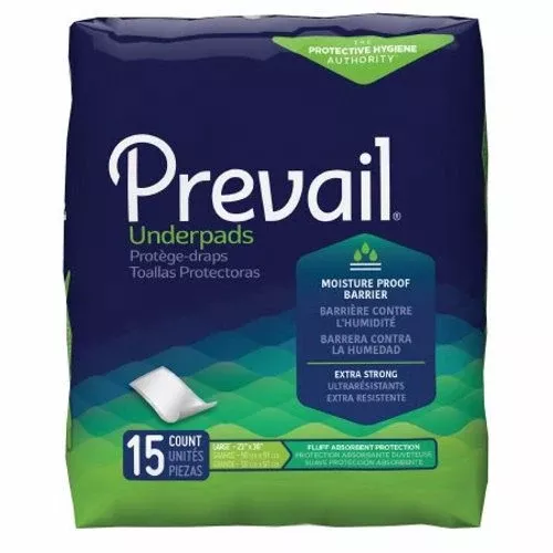 First Quality, Total Care Disposable Underpad Fluff Light Absorbency, Count of 18