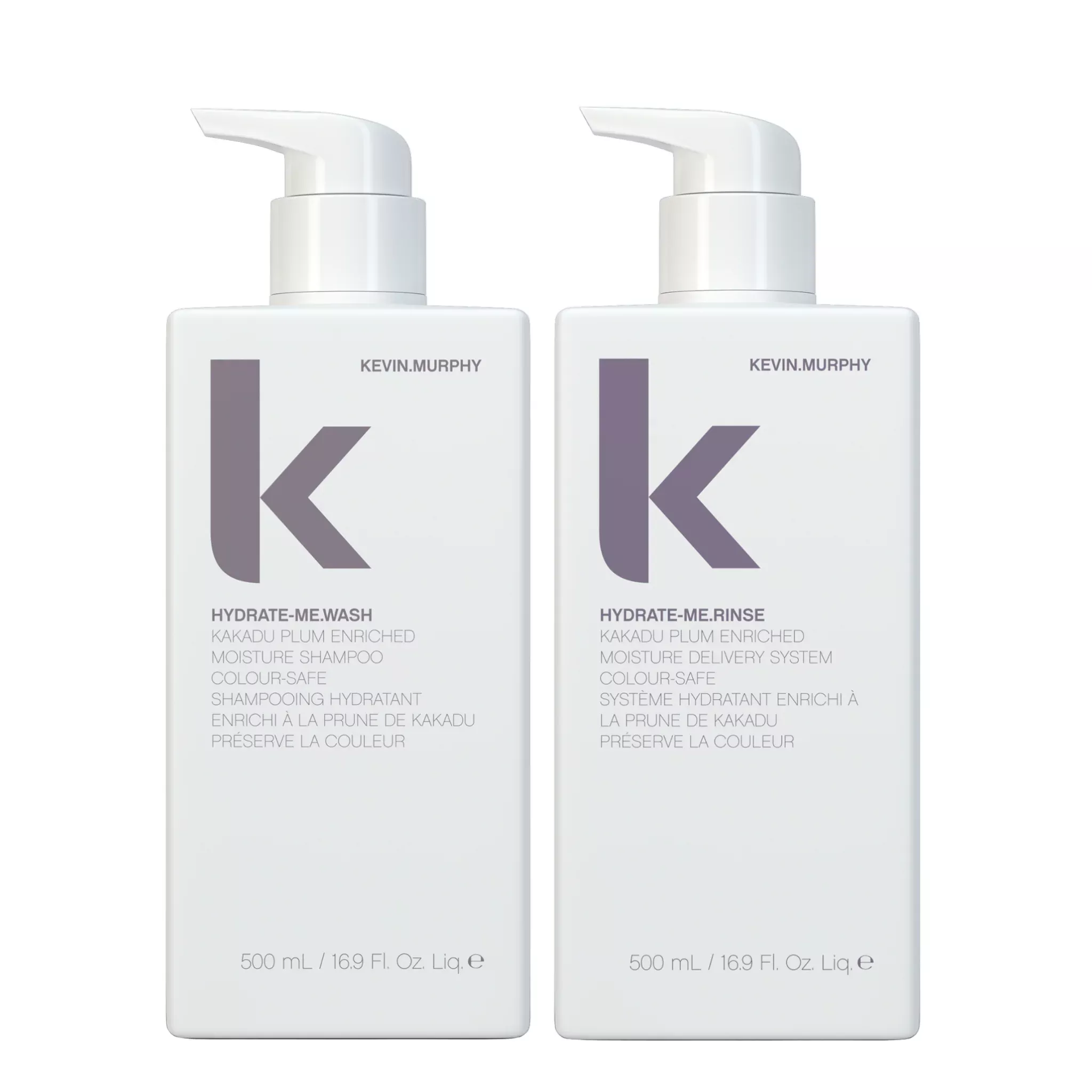 KEVIN.MURPHY Hydrate.Me Wash and Rinse 500ml Bundle