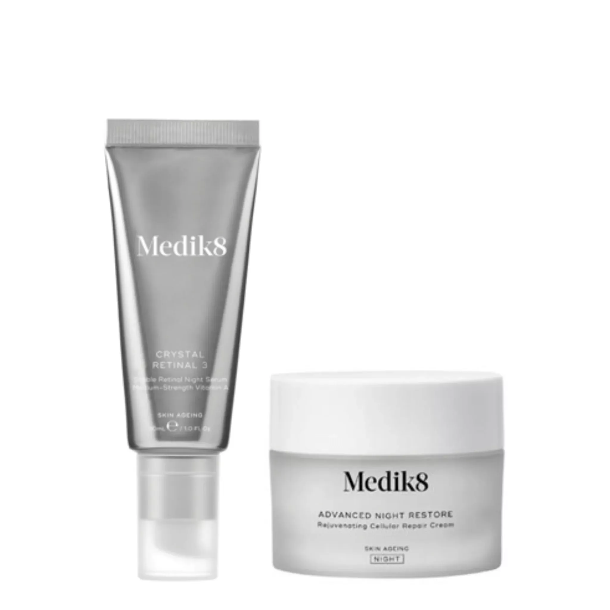 Medik8 Crystal Retinal 3 and Advanced Night Restore Bundle