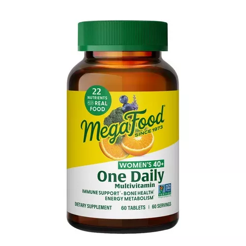 MegaFood, Women’s 40+ One Daily Multivitamin, 60 Tabs
