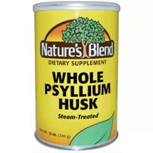 Nature’s Blend, Psyllium Husk Whole, 12 Oz