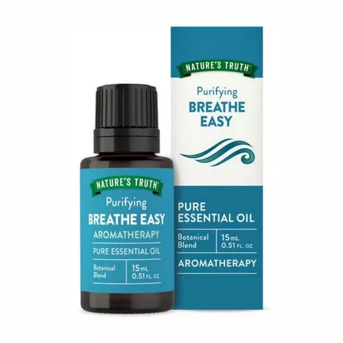 Nature’s Truth, Pure Essential Oil Breathe Easy, 0.51 Oz