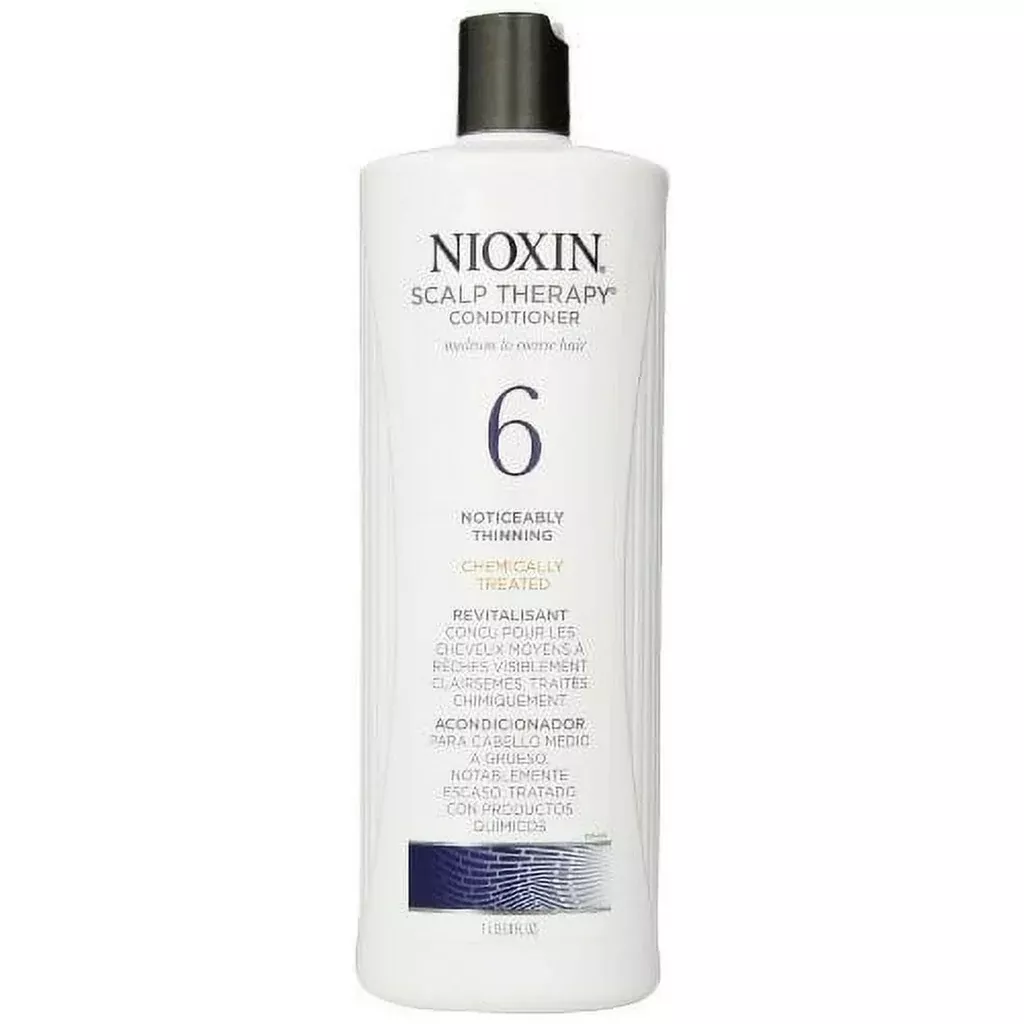 Nioxin - System 6 Scalp Therapy Conditioner for Medium to Coarse Hair / Noticeably Thinning, Chemically Treated 1L #99345345