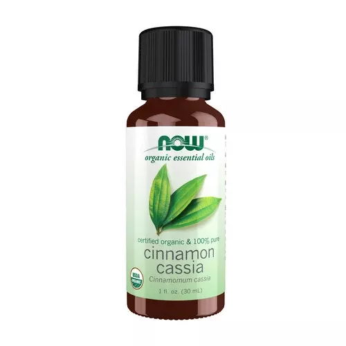 Now Foods, Organic Cinnamon Cassia Oil, 1 Oz