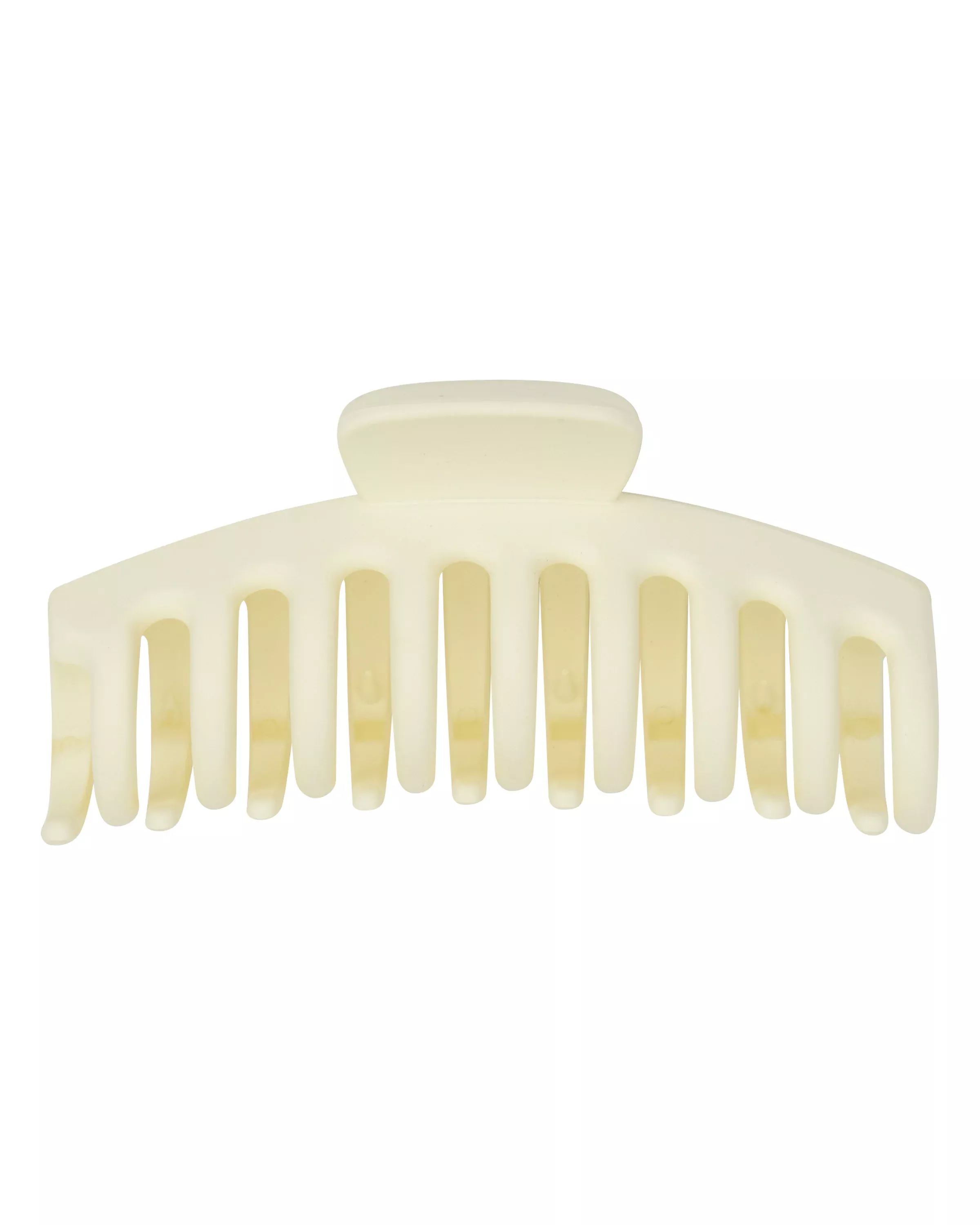 Oz Essentials Curved Claw Clip - White