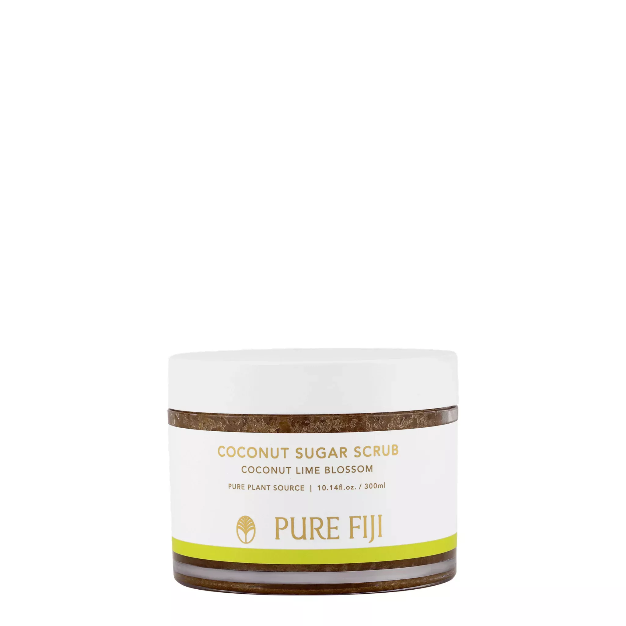 Pure Fiji Coconut Sugar Scrub 300ml - Coconut Lime Blossom