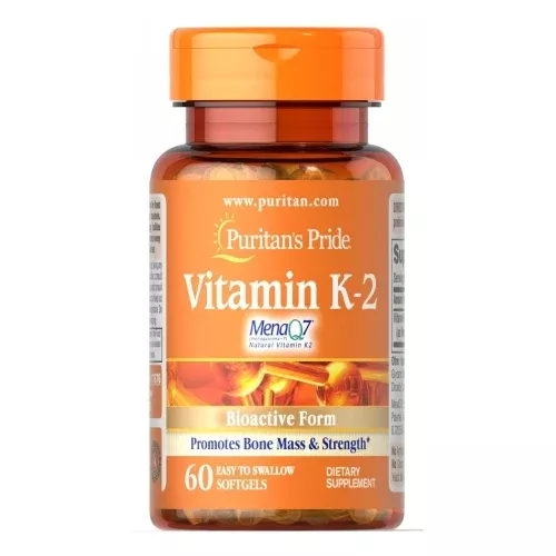 Puritan’s Pride, Vitamin K-2 (MenaQ7), 50 mcg, 60 Softgels