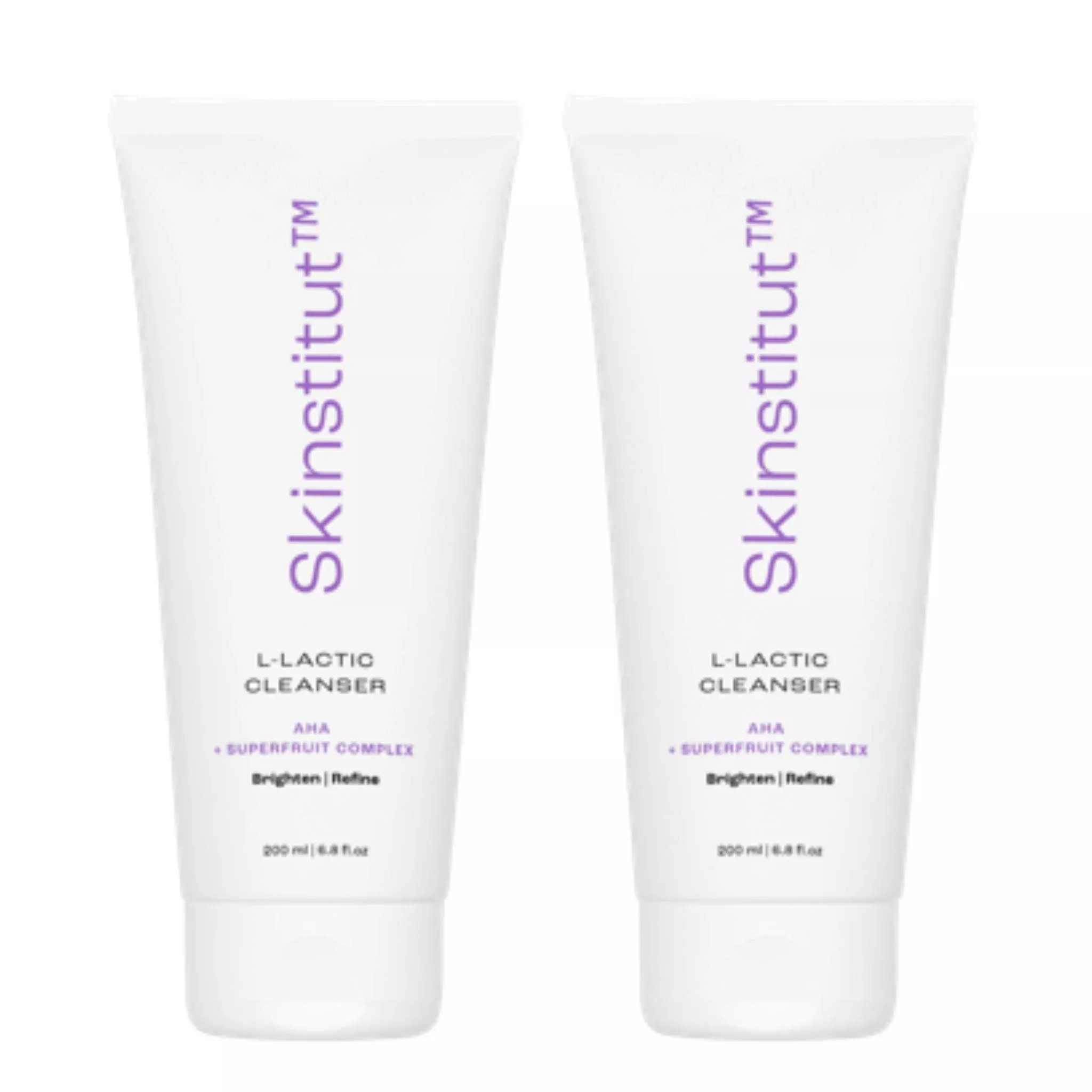 Skinstitut L-Lactic Cleanser 200ml Duo Bundle